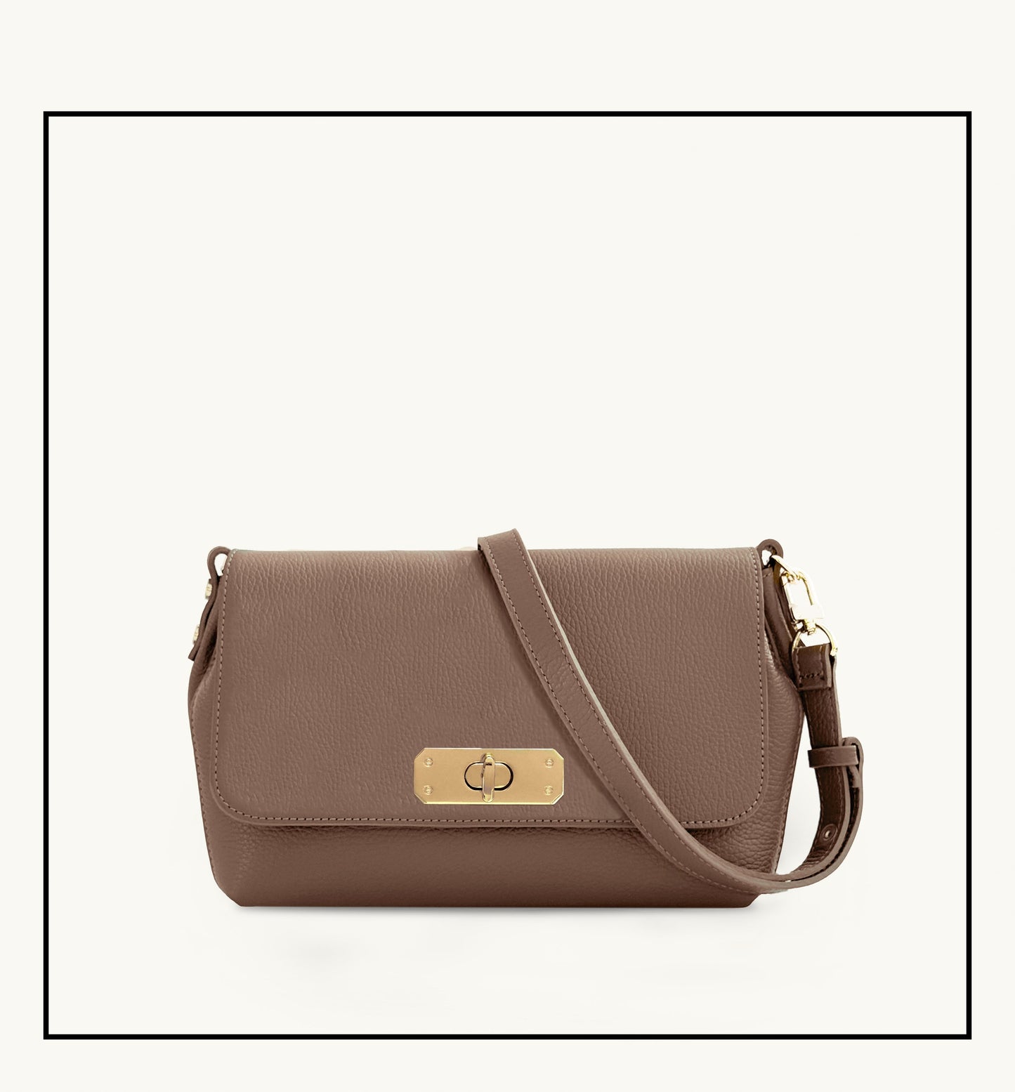 Bagosa Maisie Maxi Mink Leather Bag