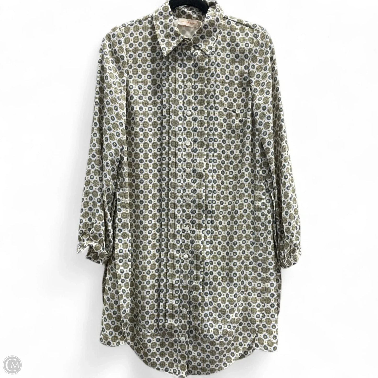 Robe Chemise Imprimé Géométrique Femme