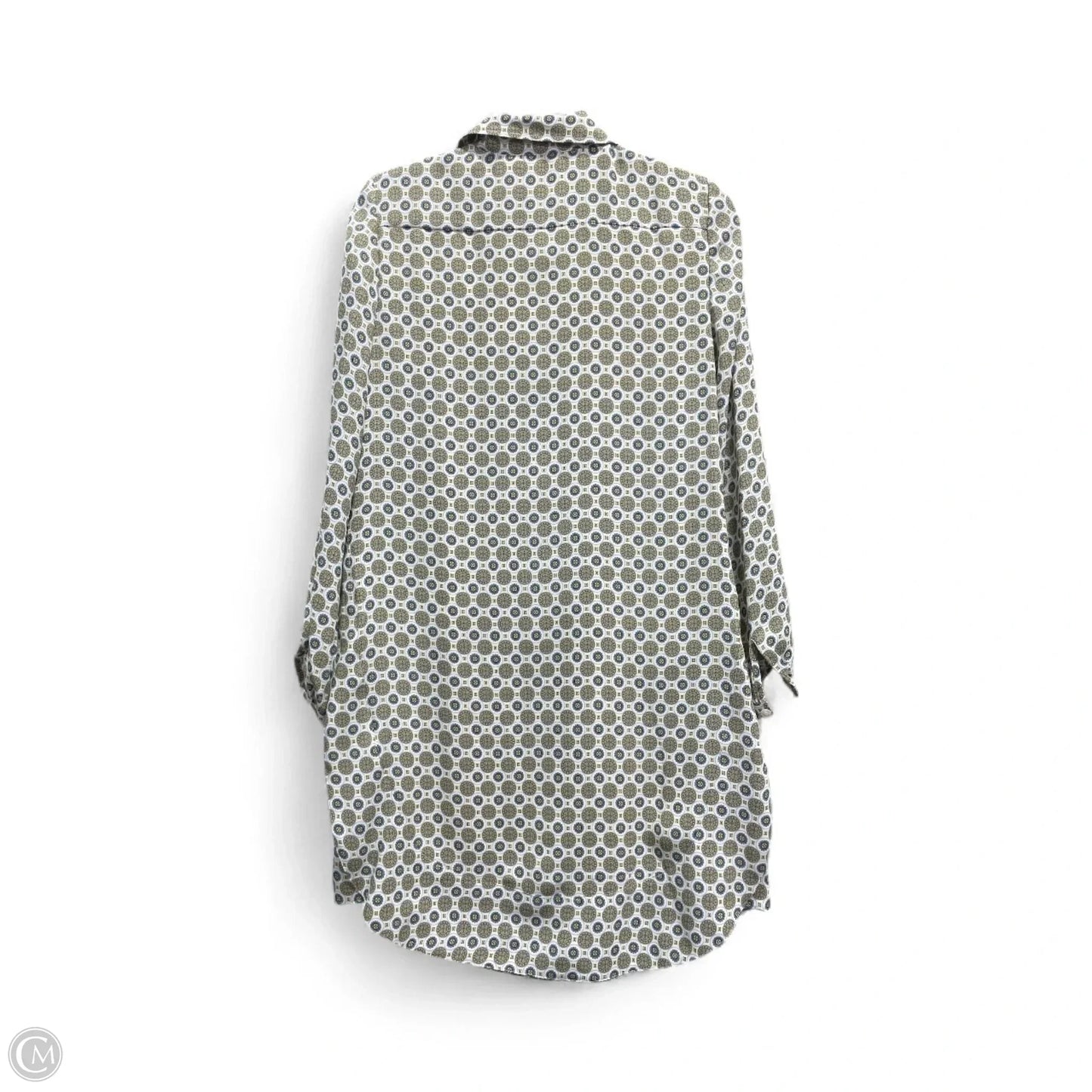 Robe Chemise Imprimé Géométrique Femme