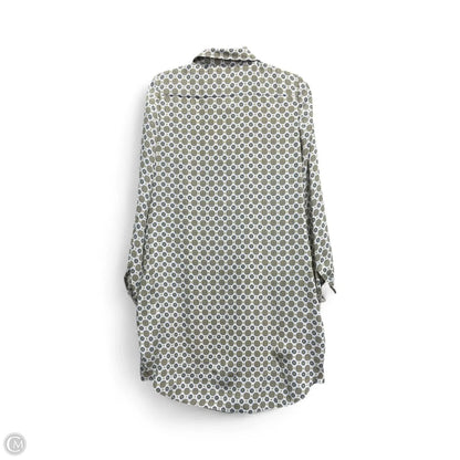 Robe Chemise Imprimé Géométrique Femme