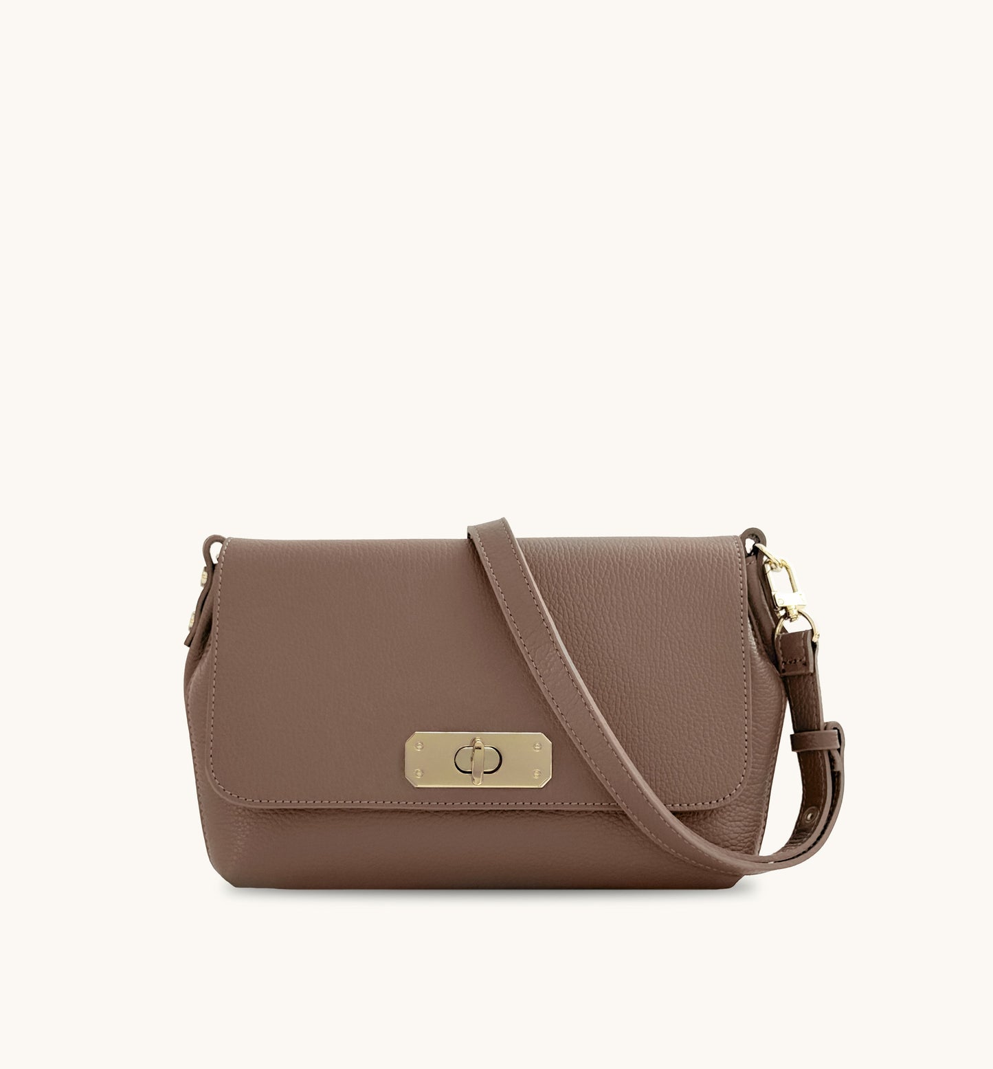 Bagosa Maisie Maxi Mink Leather Bag